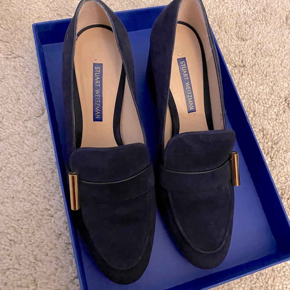 Stuart Weitzman The Preston Cylinder 70 Loafer 6.5